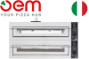 Four 2 x 6 pizzas électrique Supertop Modèle 635L/2 Marque OEM
