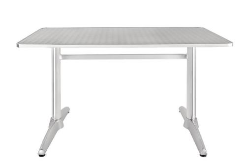 Table rectangulaire à deux pieds 600mm Modèle U432