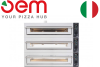 Four 3 x 6 pizzas large Série Supertop Modèle 635L/3 400T Marque OEM