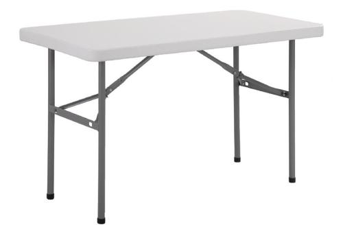 Table rectangulaire pliante 1220mm Modèle U543