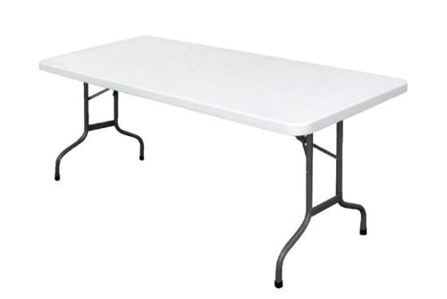 Table rectangulaire pliante 1827mm Modèle U579