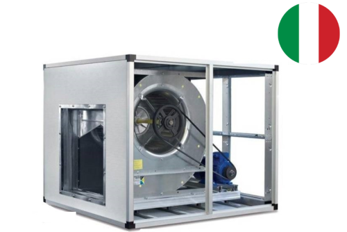 Caisson ventilateur centrifuges transmission à 2 vitesses ECTD 500 A1