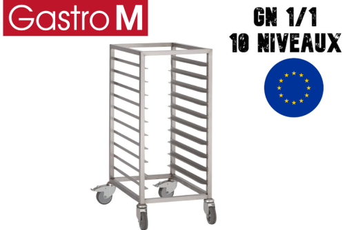 Chariots à glissières GN 1/1 10 niveaux Modèle DS454 Marque Gastro M
