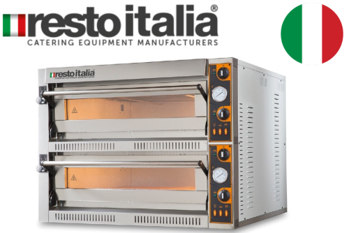 Four 2 x 6 pizzas électrique Modèle Tecpro66 Marque Resto Italia