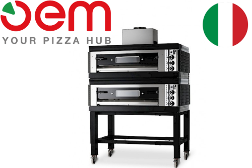 Four 2x6 pizzas Large à gaz Série SG Modular Modèle SG962 Marque OEM