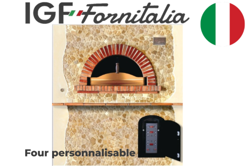 Four 9 pizzas électrique Série Diamante 9 Marque IGF Fornitalia