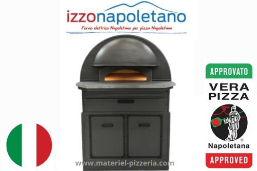 Four Napolitain 4 pizzas Série Izzonapoletano IZ4 NERO Izzo