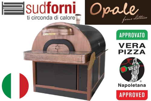 Four Napolitain 5 pizzas Série OPALE Modèle Opale Mini Natural Marque Sud forni