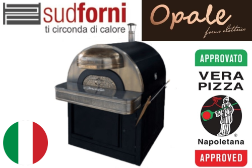 Four Napolitain 9 pizzas Série OPALE Modèle Opale Maxi Boulder Marque Sud forni