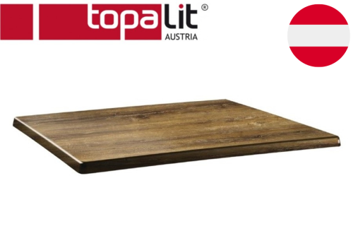 Plateau de table rectangulaire 110 x 70 cm classic line atacama cherry Modèle DR933 Marque Topalit