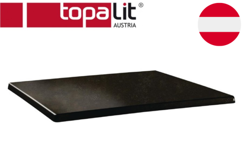 Plateau de table rectangulaire 110 x 70 cm classic line cyprus metal Modèle DR941 Marque Topalit