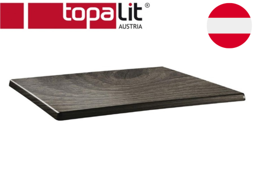 Plateau de table rectangulaire 120 x 80 cm classic line timber Modèle DR959 Marque Topalit